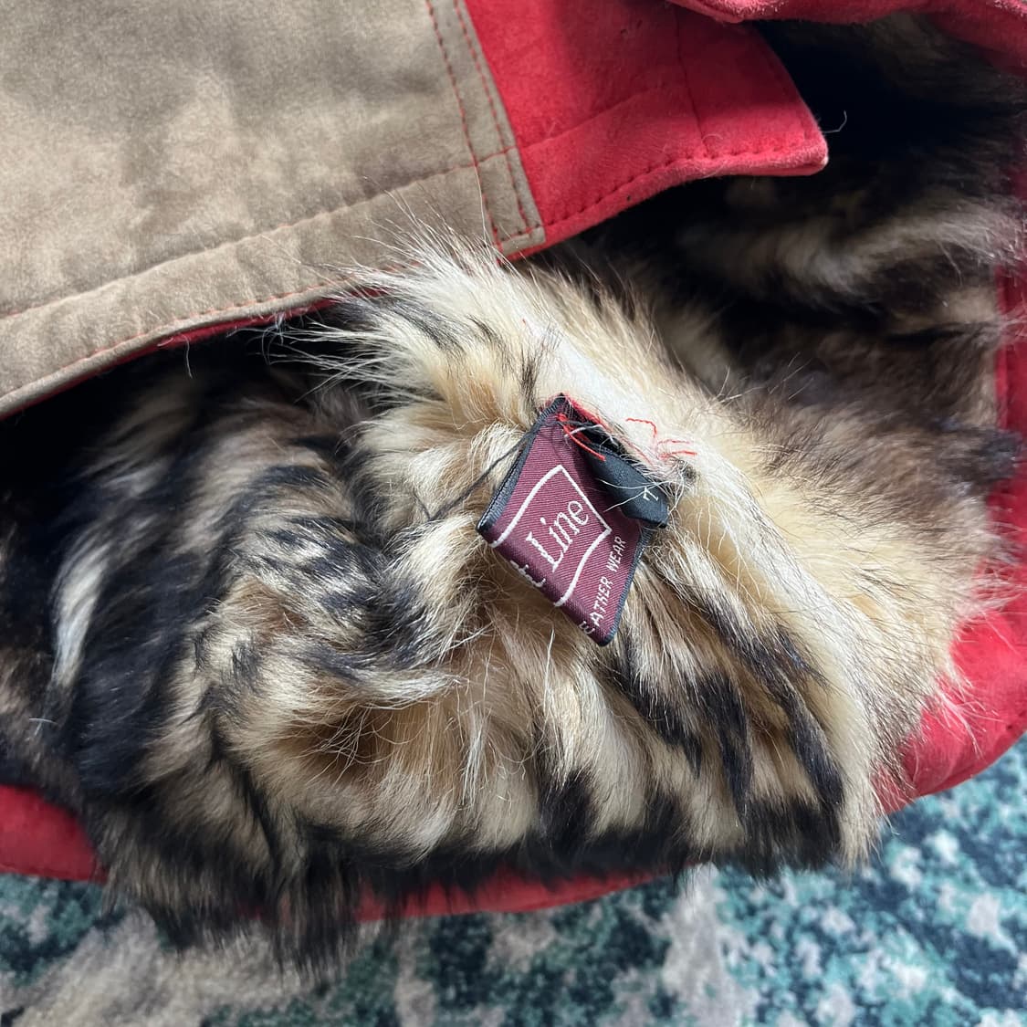 European Front Line 퍼 가죽 스웨이드 웨스턴 베스트(L) 상품이미지3