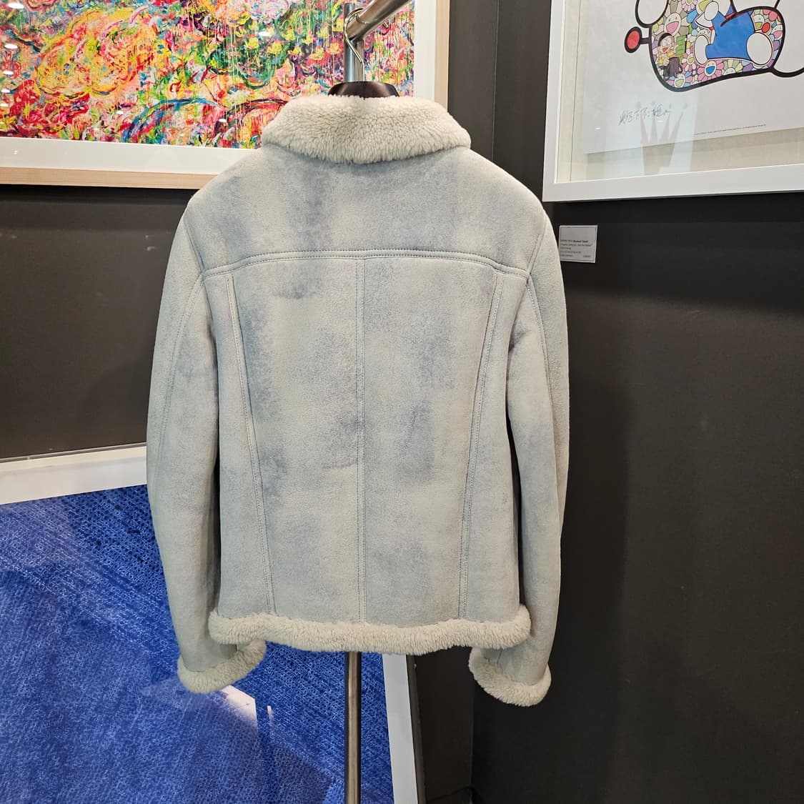 톰포드 캐시미어 스웨이드 4포켓 풀시어링 무스탕 자켓 상품이미지4