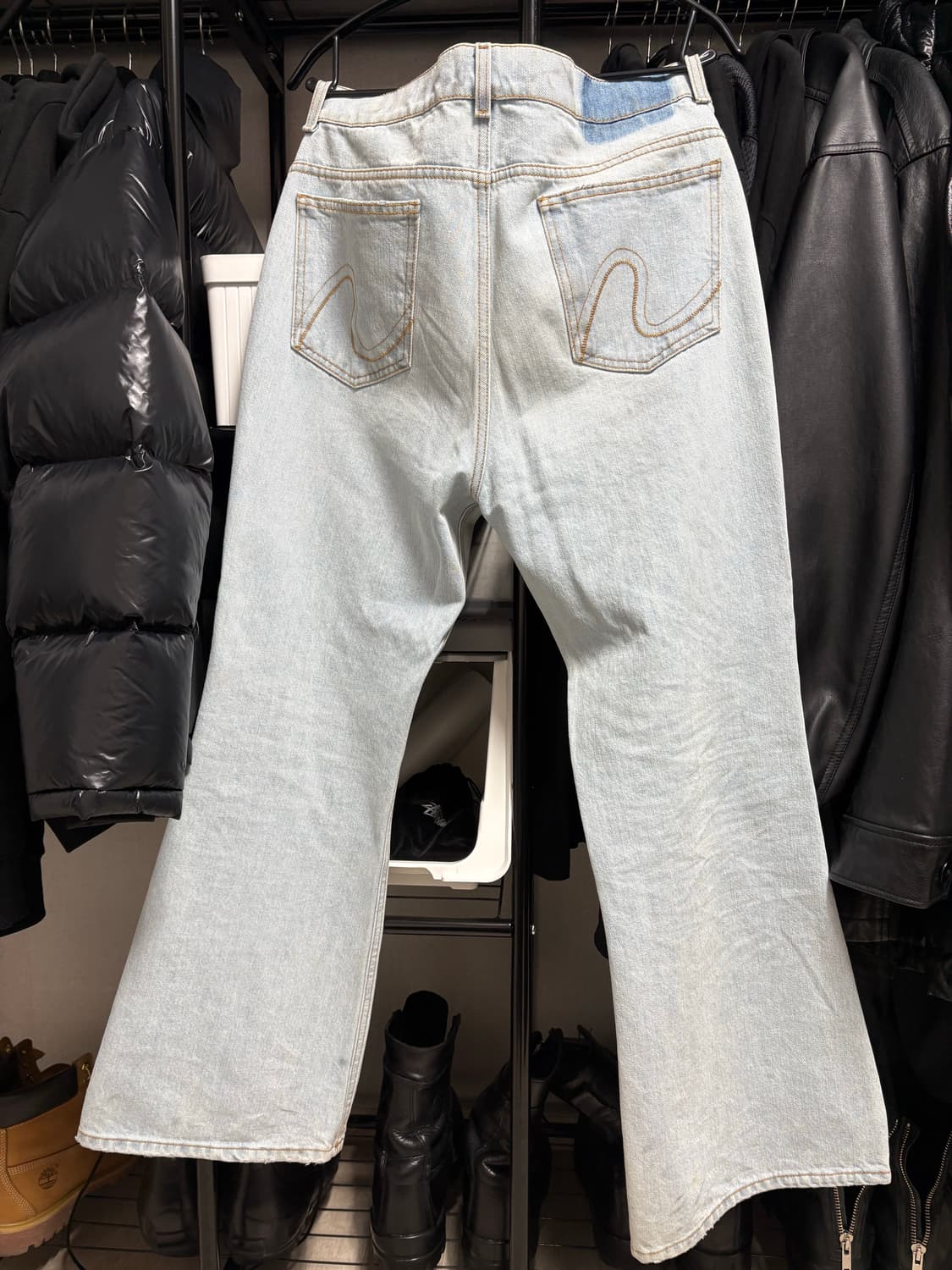 ERL 이알엘 플레어 데님 팬츠 상품이미지2