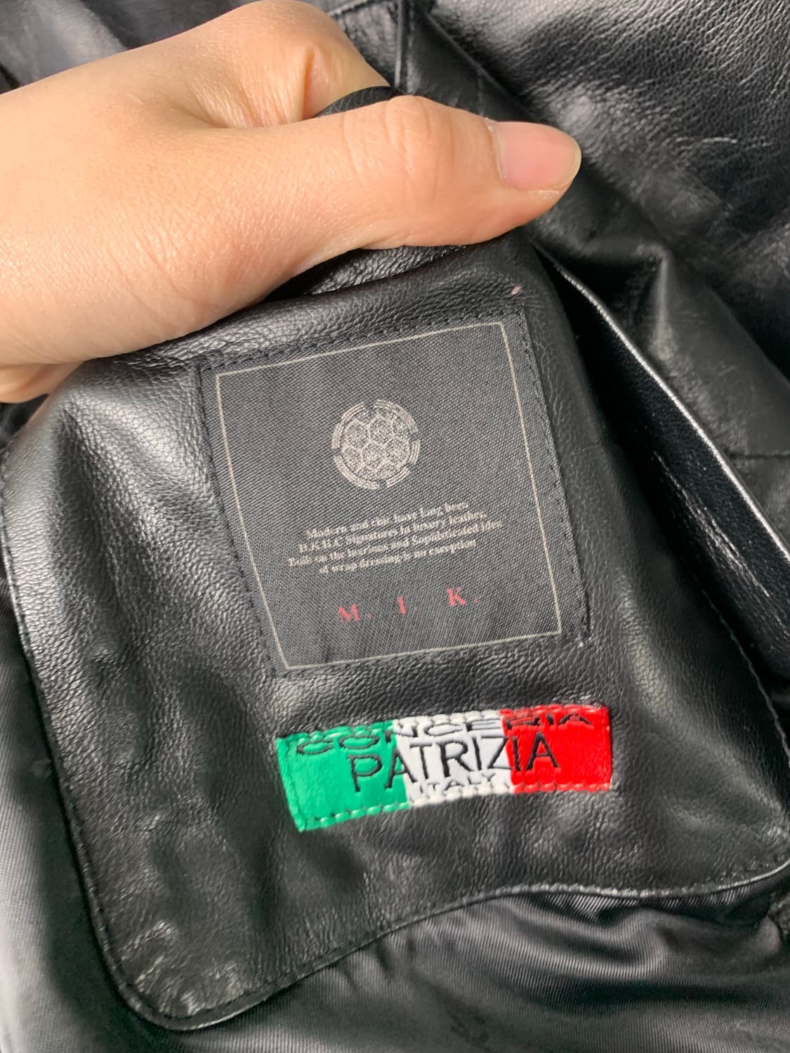 Vintage 빈티지 블랙 양가죽 레더자켓 상품이미지6