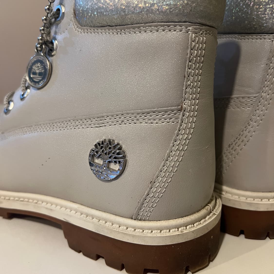 팀버랜드 헤리티지 6인치 라이트 그레이 실버 상품이미지4