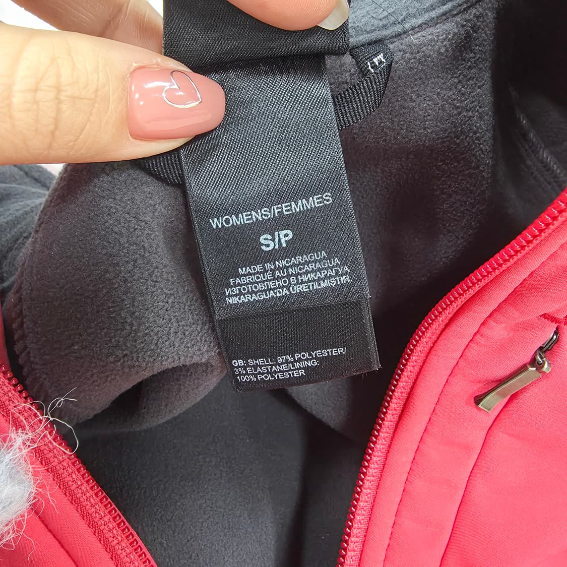 [S/P] 노스페이스 약기모 저지 집업 자켓 1215J2 상품이미지7