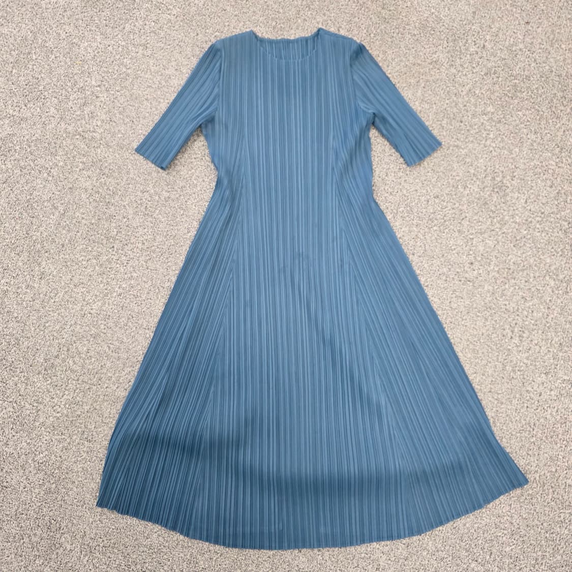 [실측] 빈티지 플리츠 롱스커트 원피스 0203J 상품이미지1