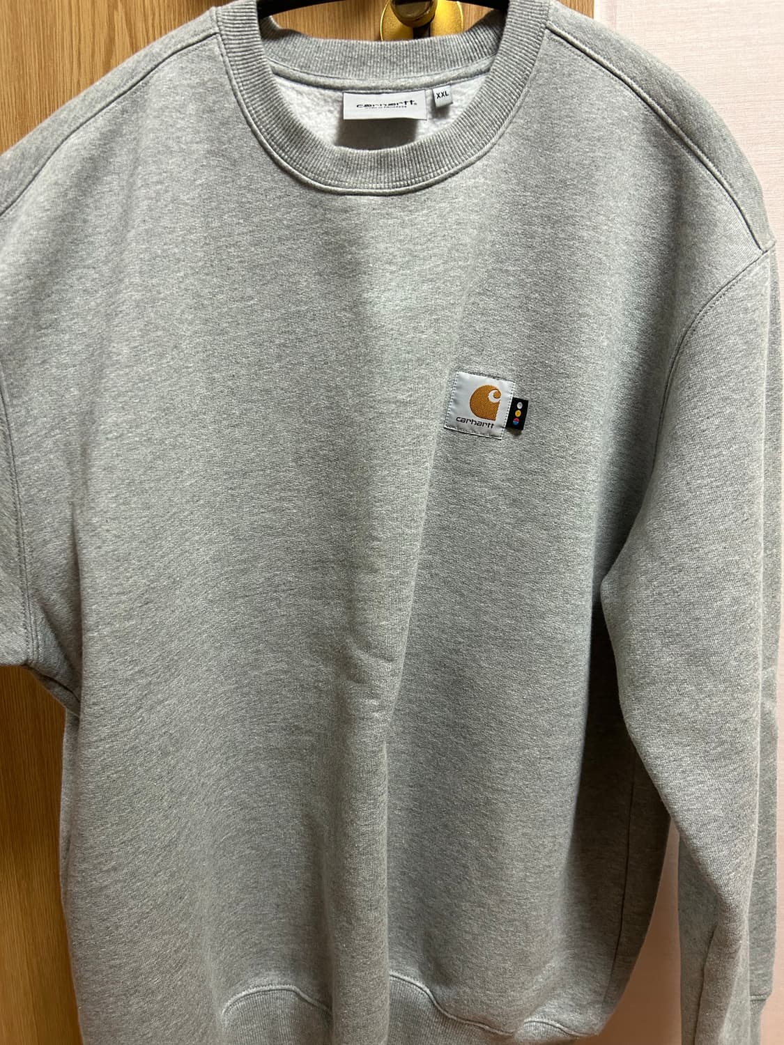 [2XL] 칼하트 WIP X IAB 콜라보 스웨트셔츠 그레이 상품이미지3