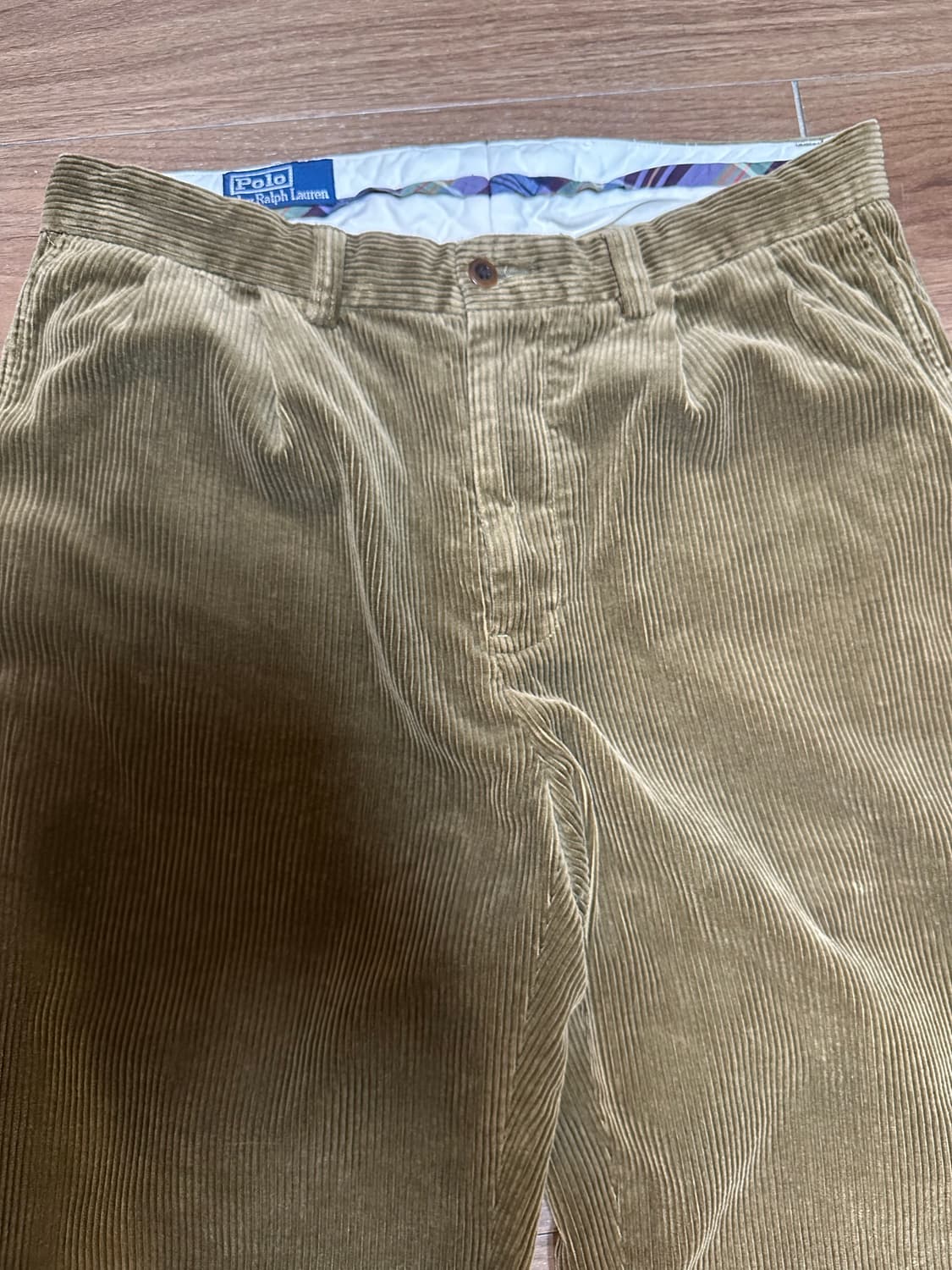 빈티지 폴로 코듀로이 팬츠 브라운 상품이미지3