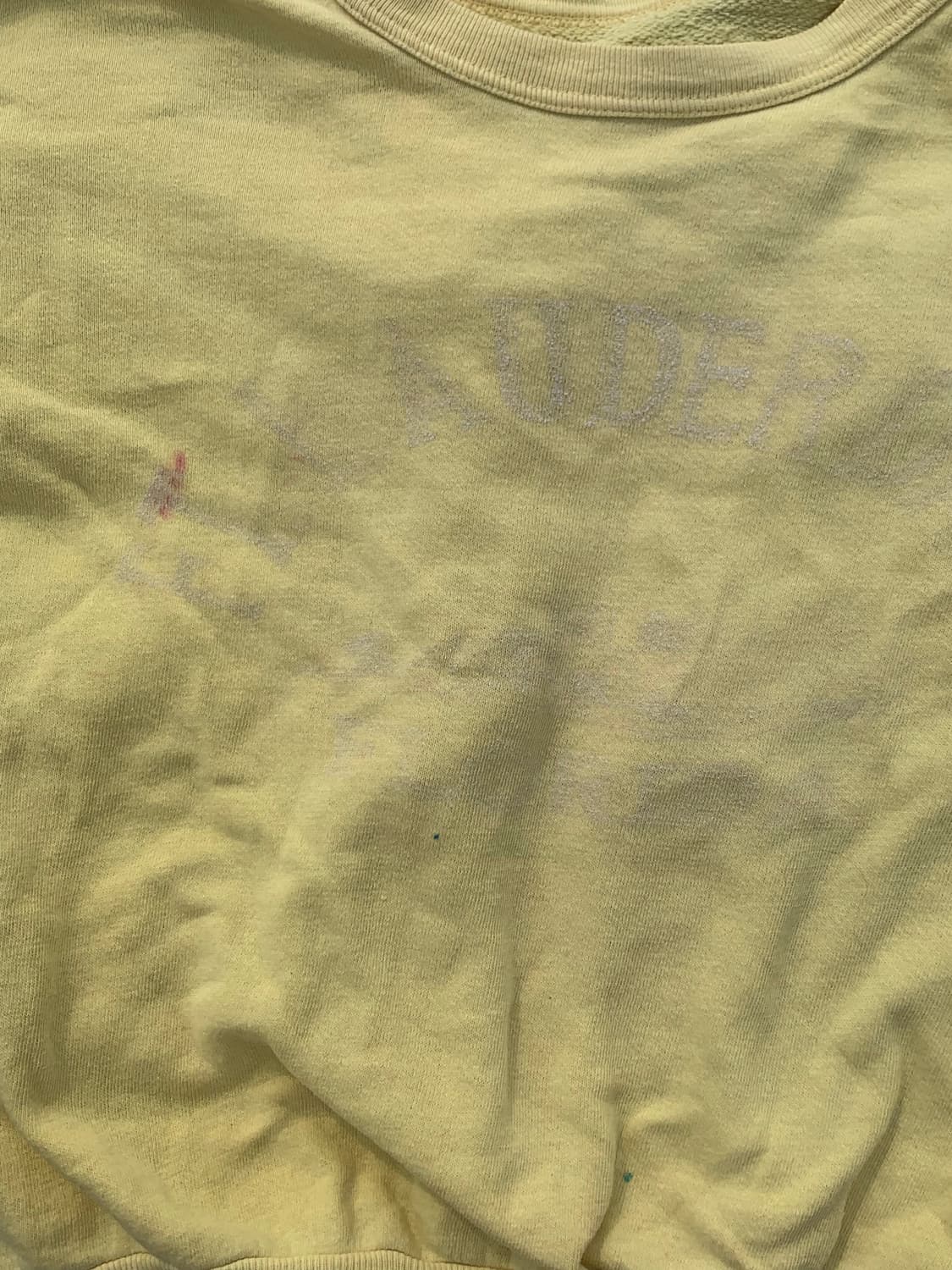 [short 100] Faded vintage half sweat 상품이미지2