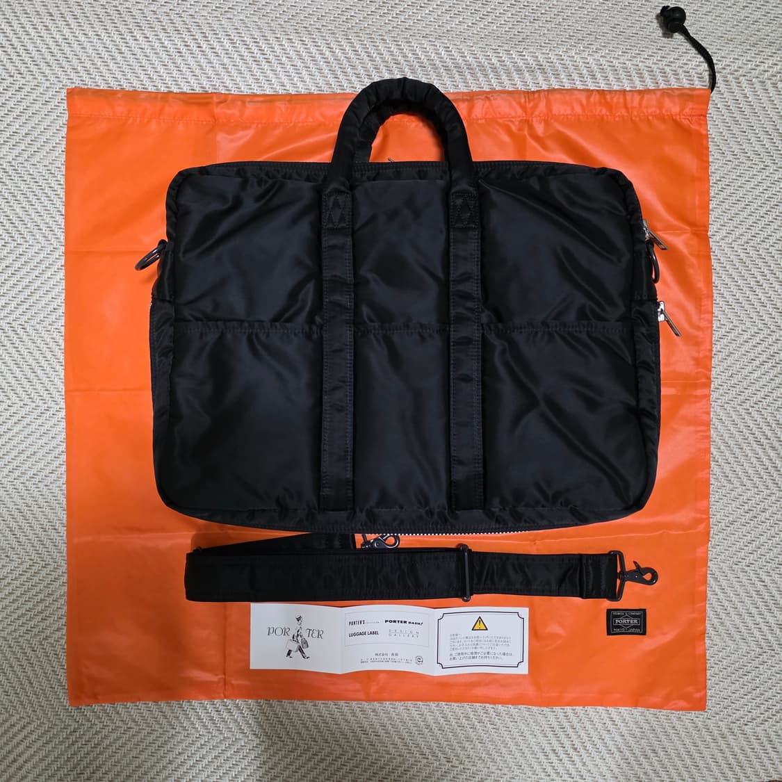 초극미품) 요시다포터 탱커 2way 브리프케이스 622-77136 상품이미지2