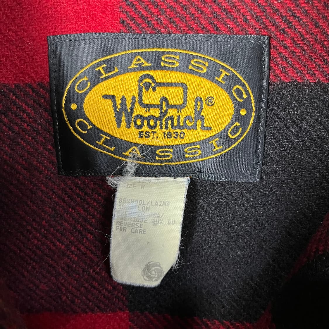 [Woolrich] 80~90's 울리치 버팔로체크 울 자켓 상품이미지6