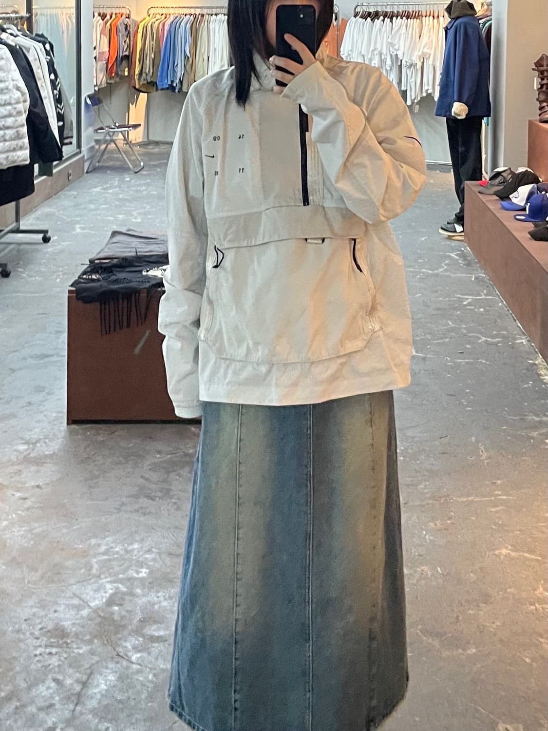 나이키 테크팩 엔지니어드 하프집업 아노락 바람막이 H1172 상품이미지1