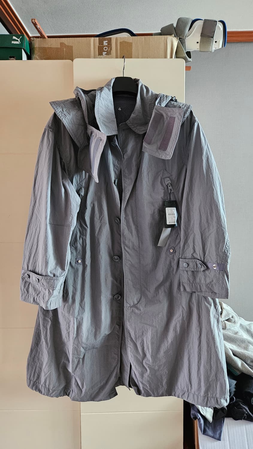 송지오옴므 롱 바람막이 코트 야상 필드자켓 점퍼 신품 정품 상품이미지1