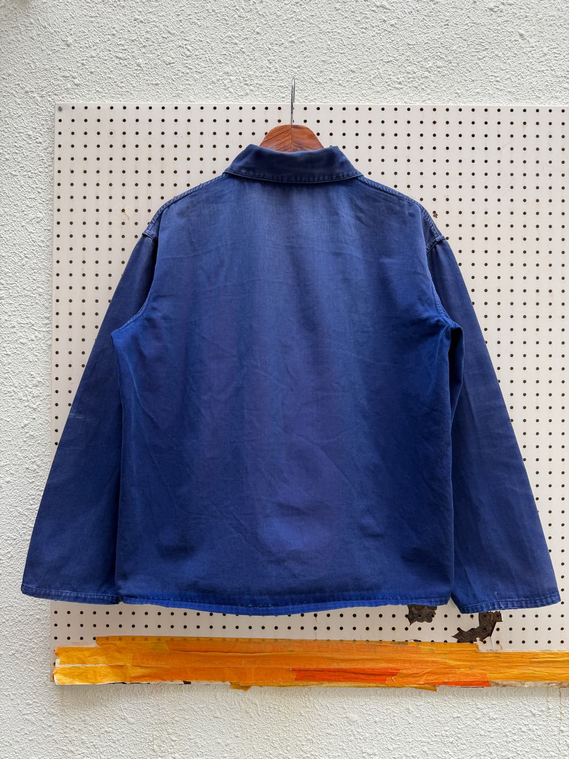 70s FRIENDSHIP INDIGO BLUE FADED 프렌치워크자켓 상품이미지2