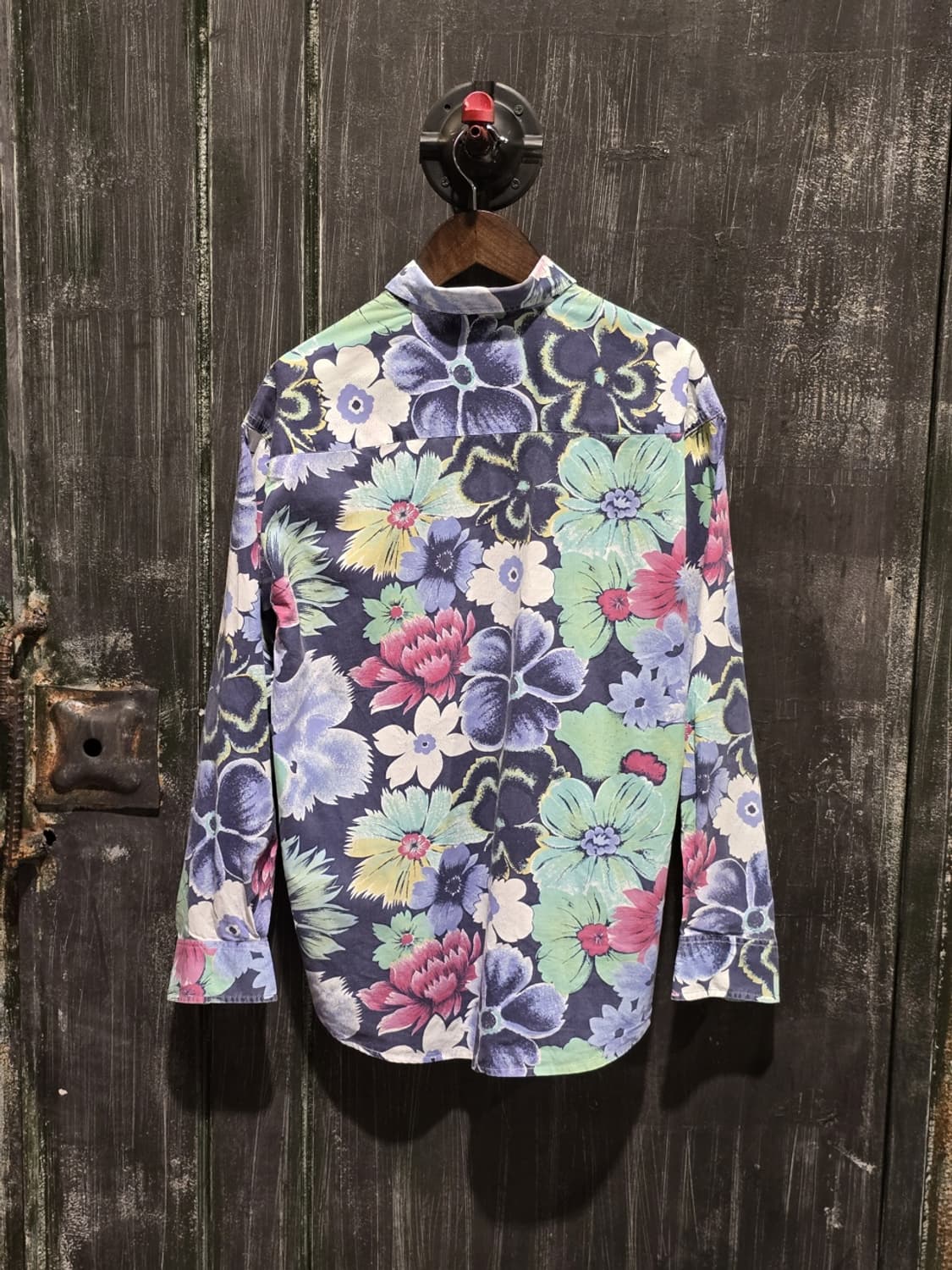 90s 3 Suisses Floral Print Shirt 상품이미지6