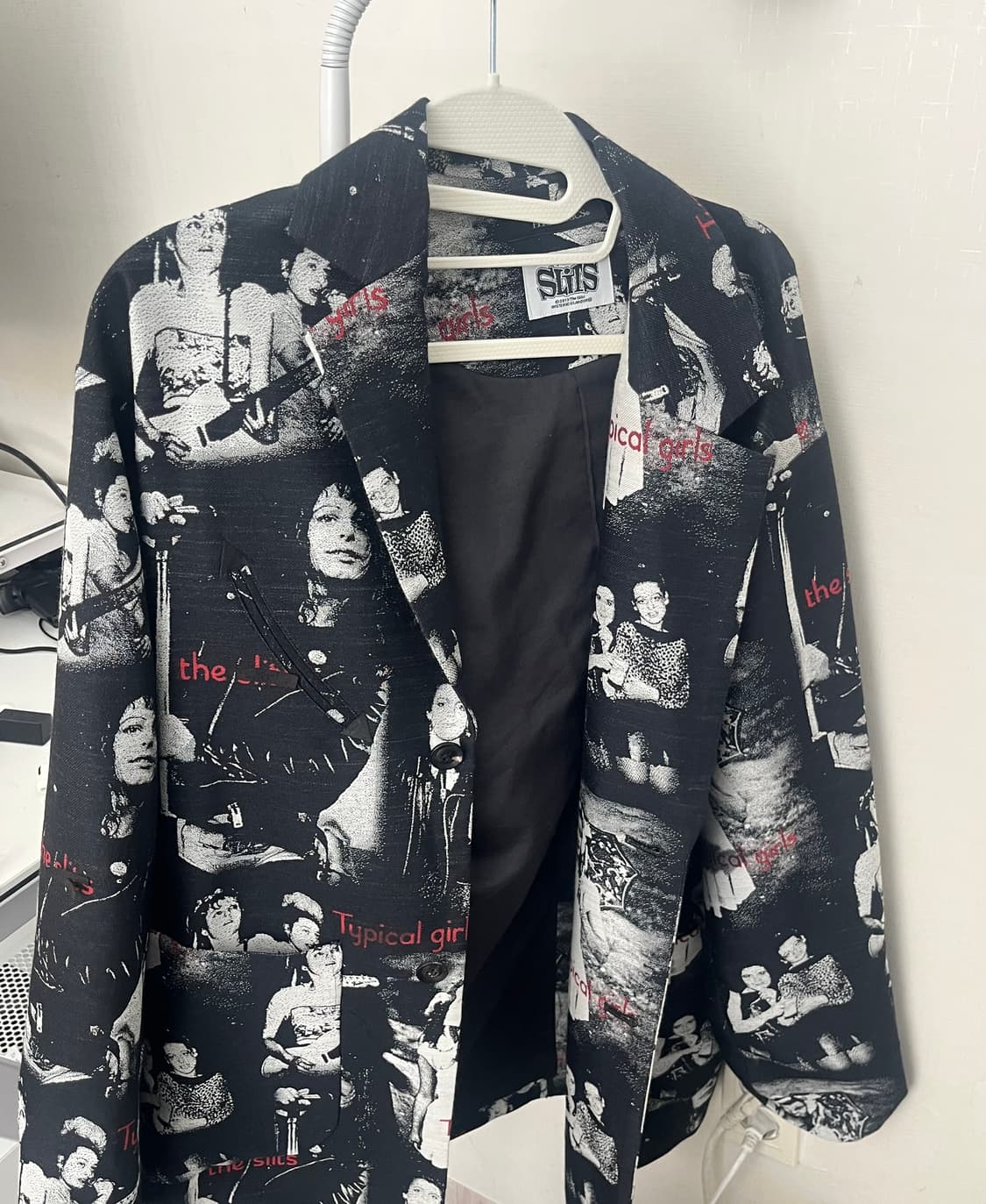 히스테릭 글래머x슬리츠 프린팅 블레이저 상품이미지1