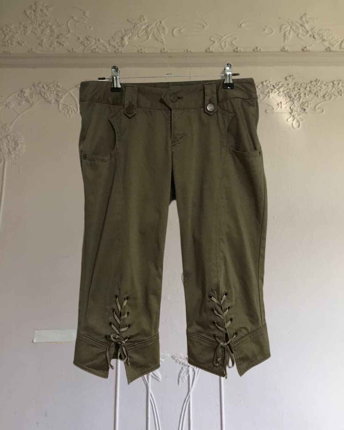 vintage lace up pants (28inch) 상품이미지8