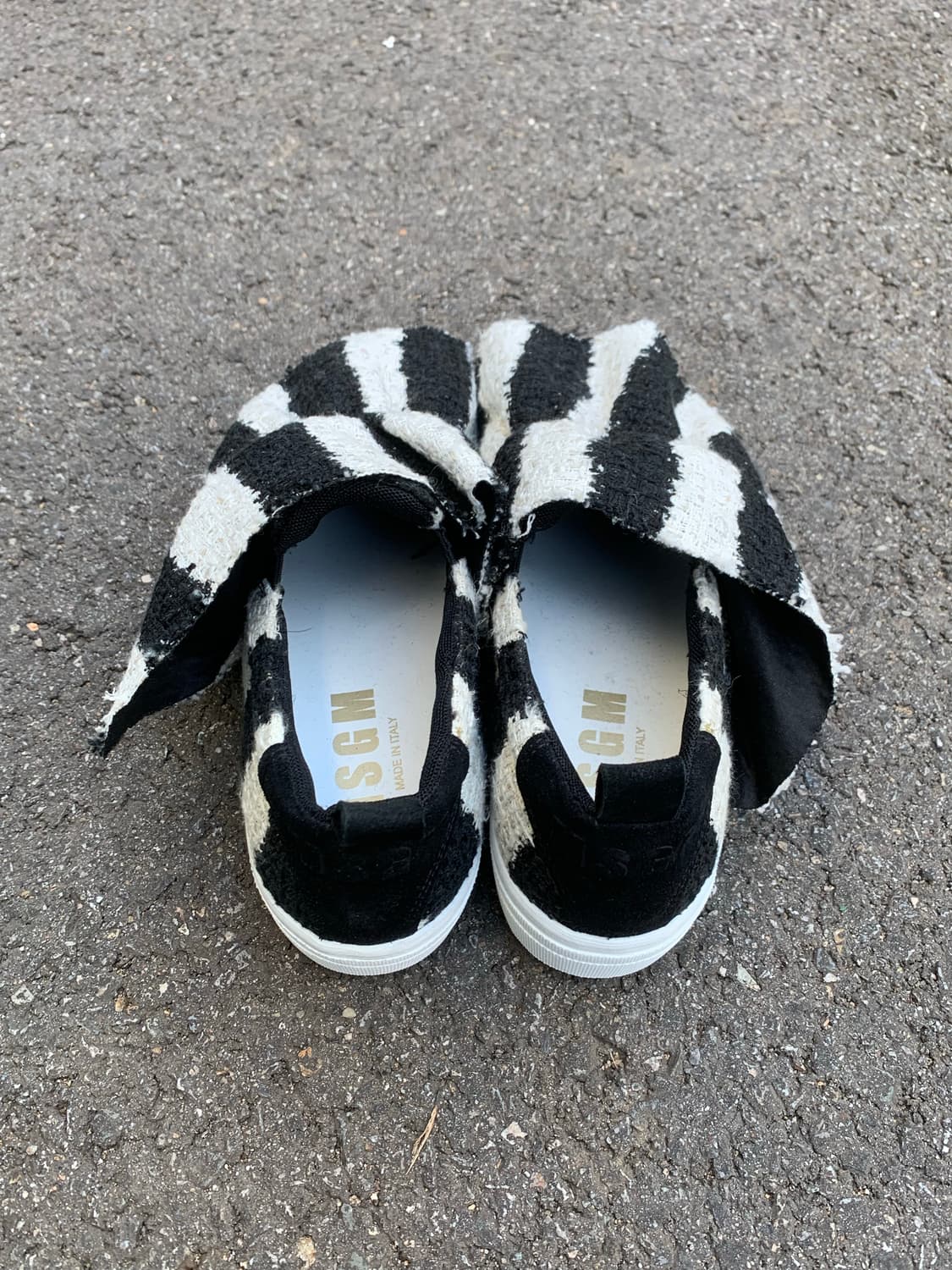 MSGM 트위드 스니커즈 상품이미지3