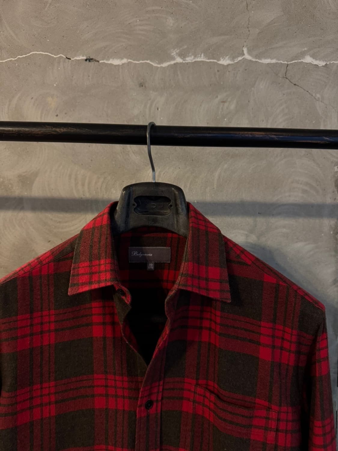 벨그라비아 플란넬 셔츠 슬림100 상품이미지3