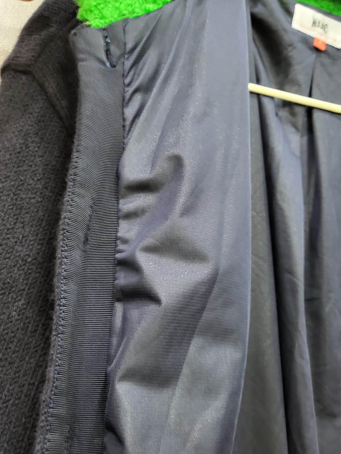 왁 WAAC 배색 니트 방풍 자켓 상품이미지7