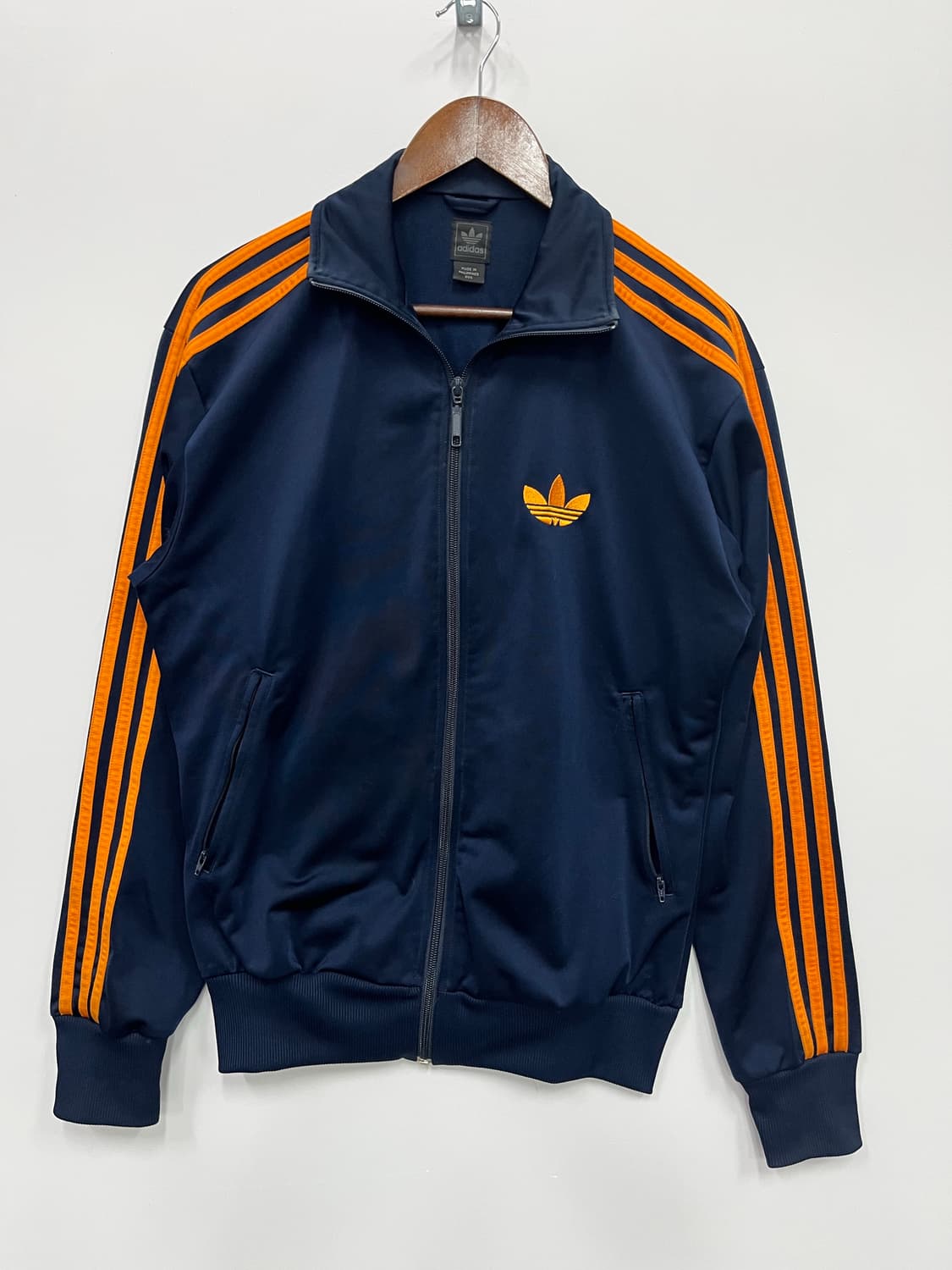 아디다스 네이비 주황 구파이어버드 져지 트랙탑  상품이미지1