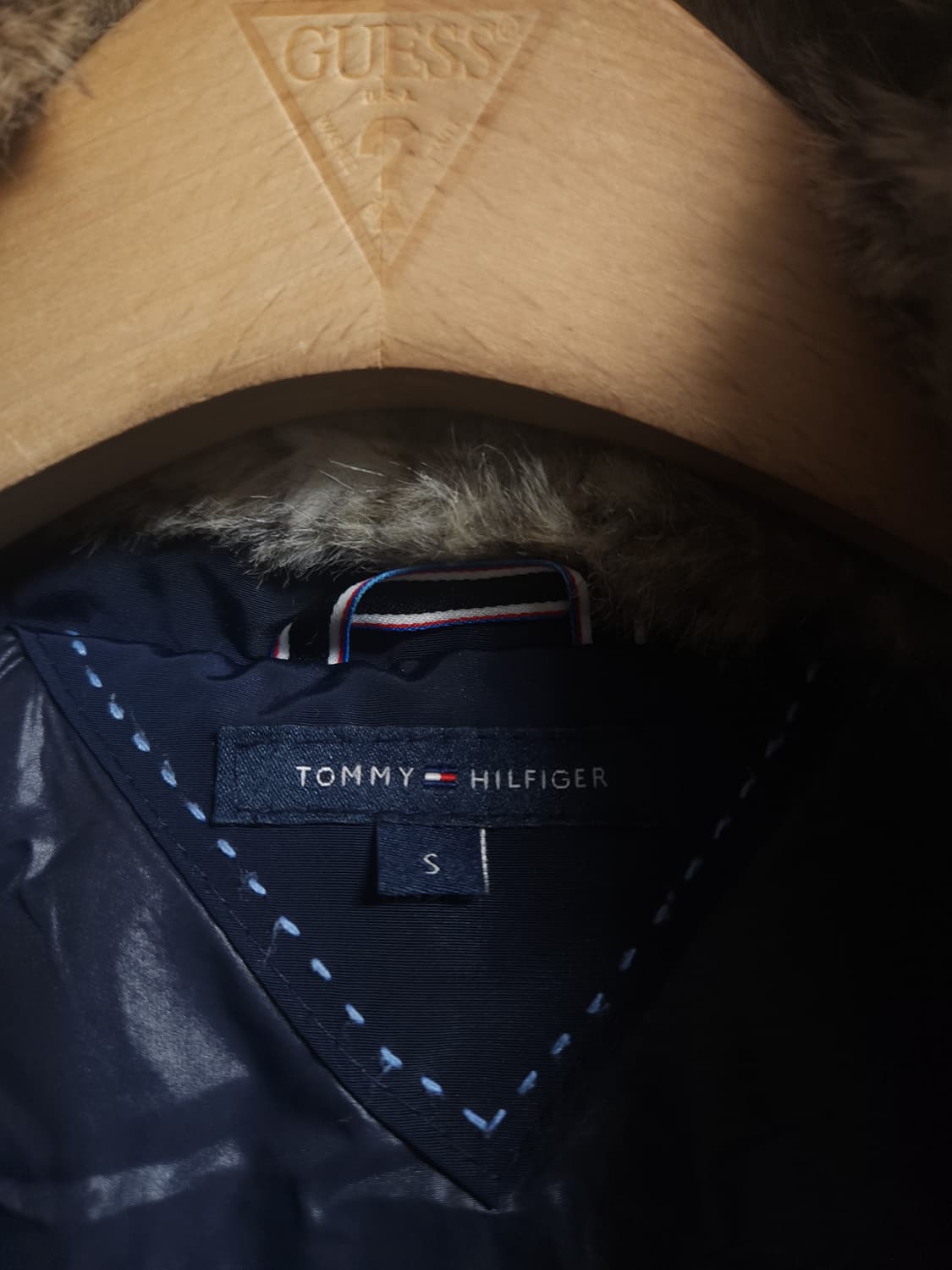 타미힐피거 롱 패딩코트 점퍼, S 상품이미지2