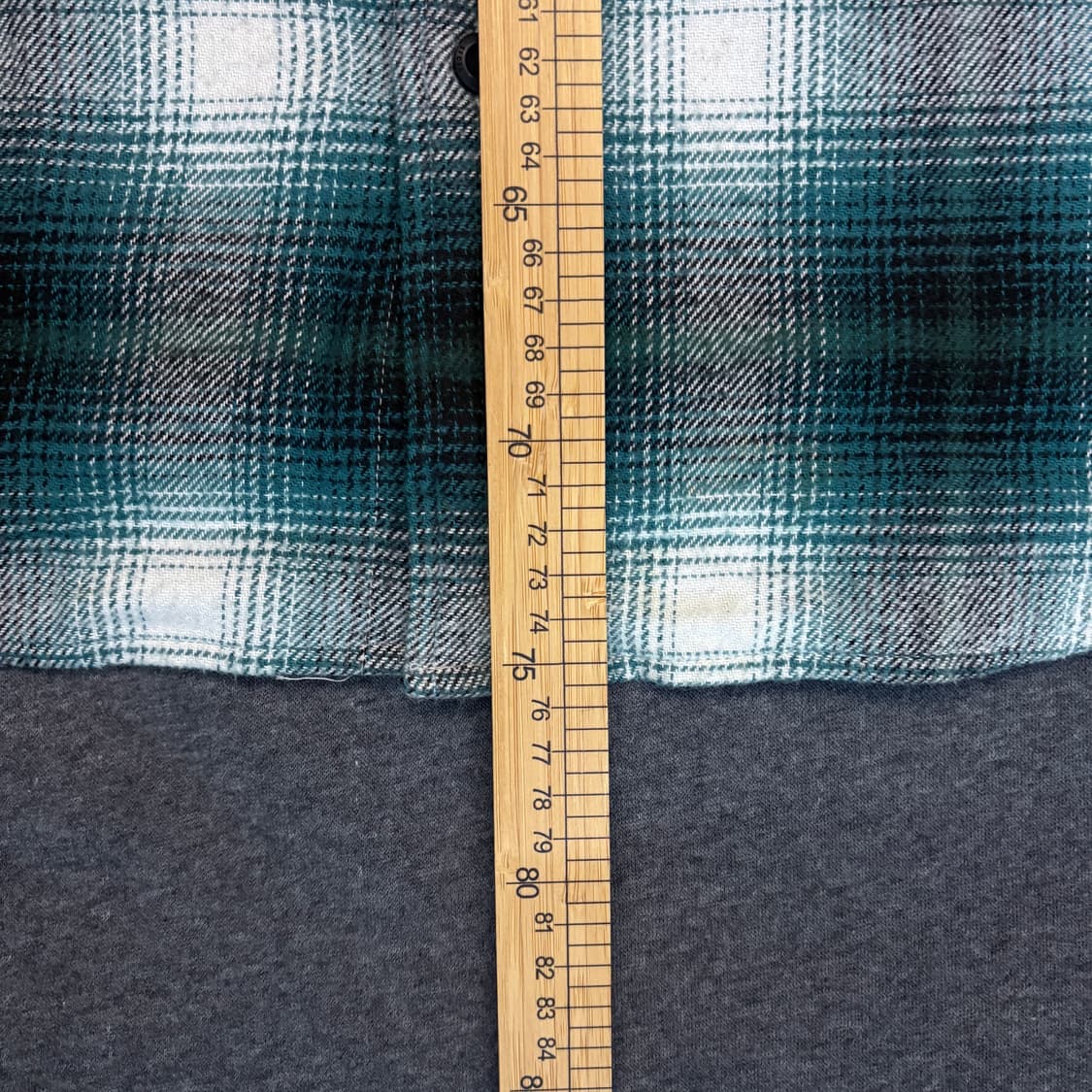 (L) Levi's 리바이스 플란넬 그린 컬러 셔츠  상품이미지5