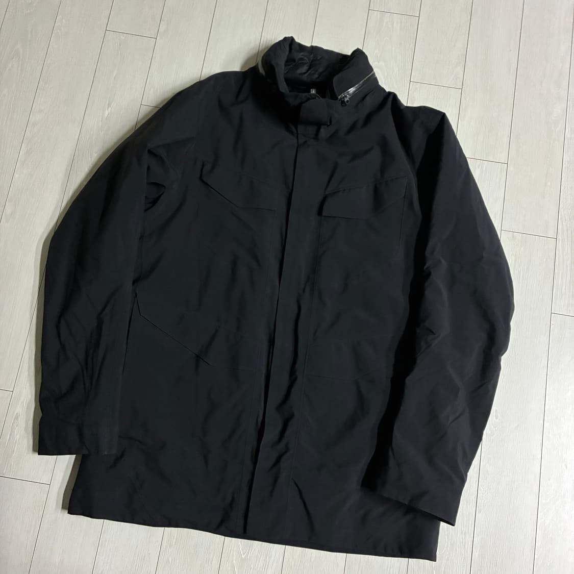 [M] 베일런스 필드 자켓 블랙 상품이미지3