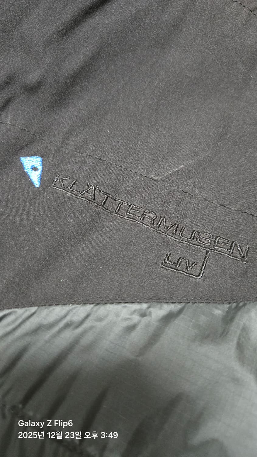 클라터뮤젠 리브 다운스웨터 구형 남성 M 상품이미지2