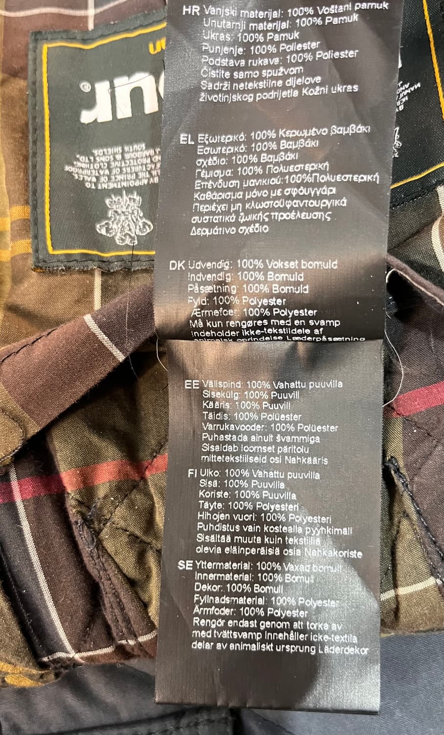 Barbour 바버 퀄팅 자켓 S  상품이미지10