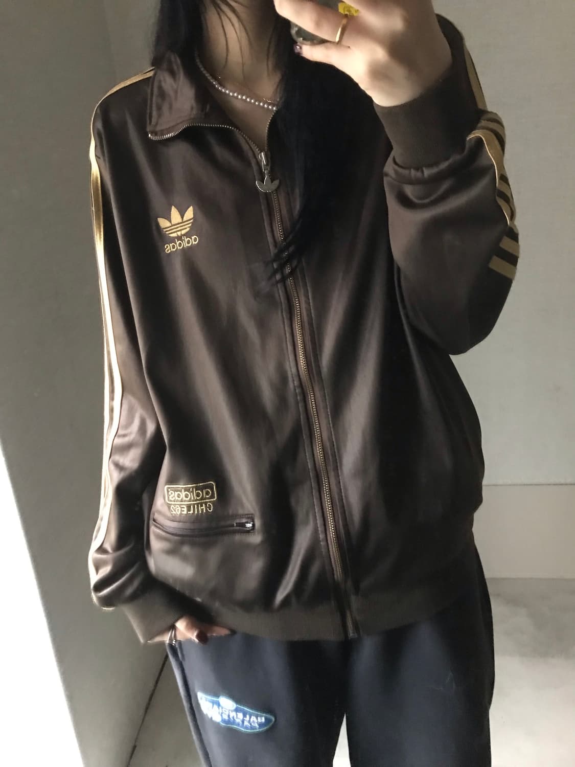 아디다스 브라운 골드 칠레 져지 상품이미지2