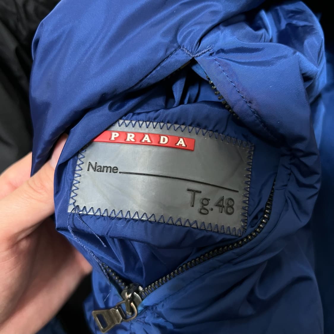 프라다 클래식 리버시블 윈드 바람막이 점퍼 L/100  상품이미지5