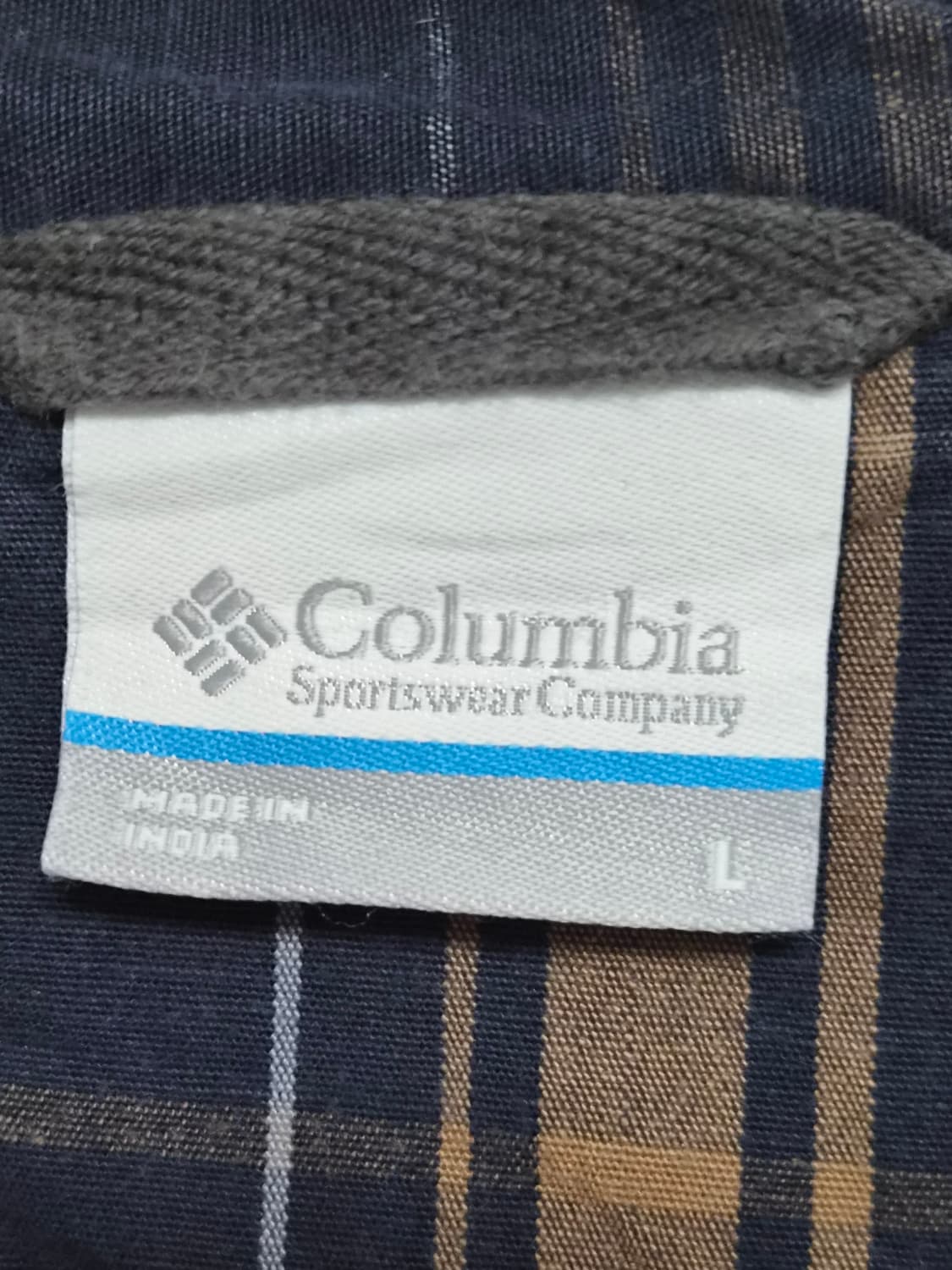 콜롬비아Columbia 브라운 투포켓 워크 셔츠 L - S444 상품이미지3