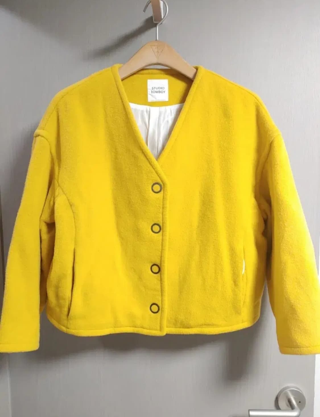 톰보이 오버핏 숏자켓, FREE 상품이미지1