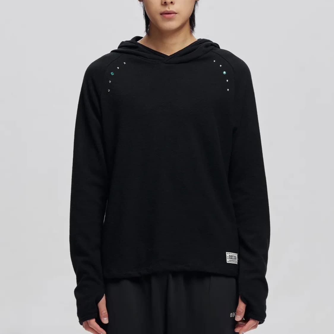GEM TERRY THIN HOODIE 상품이미지1