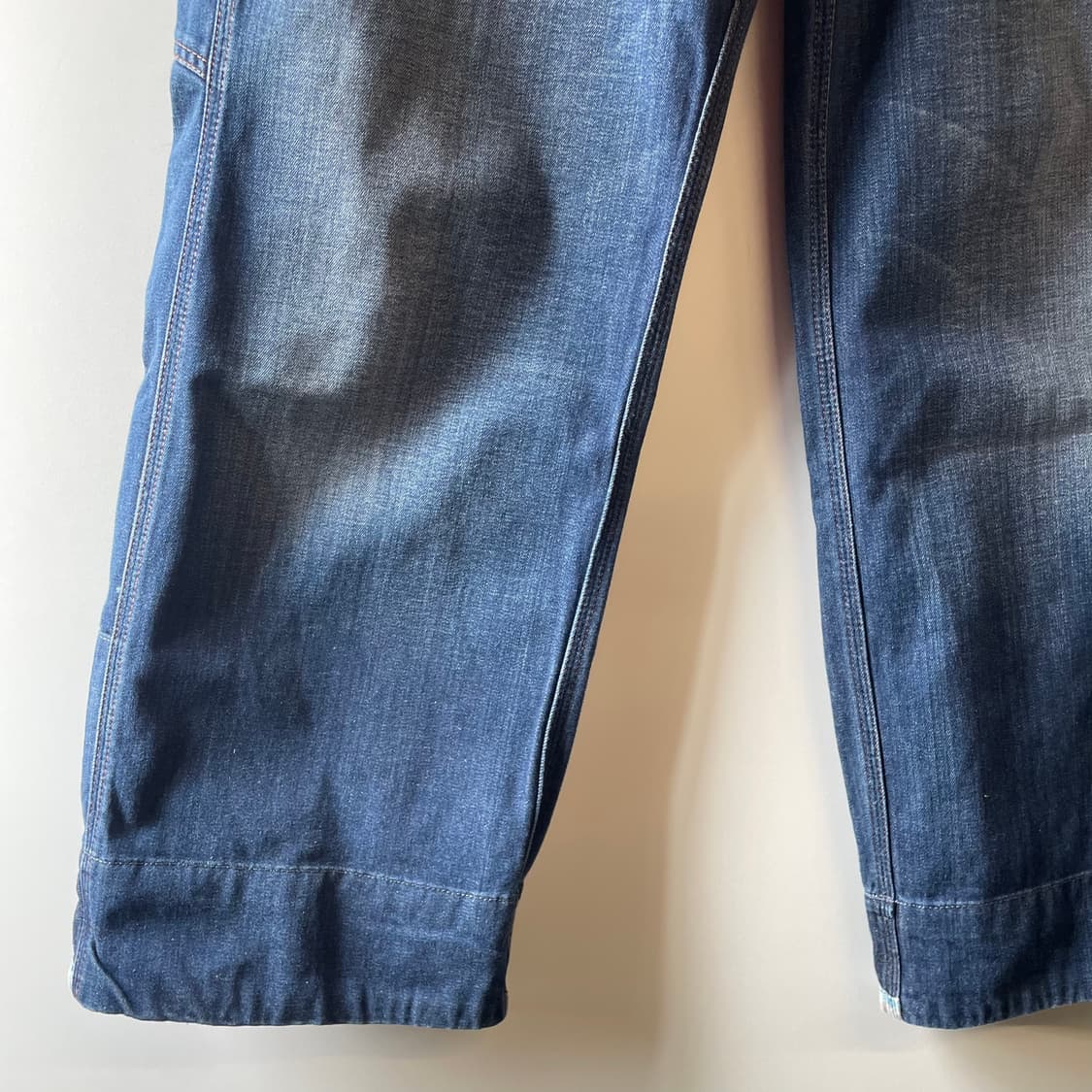 디젤 패치워크 데님 롤업팬츠 상품이미지4