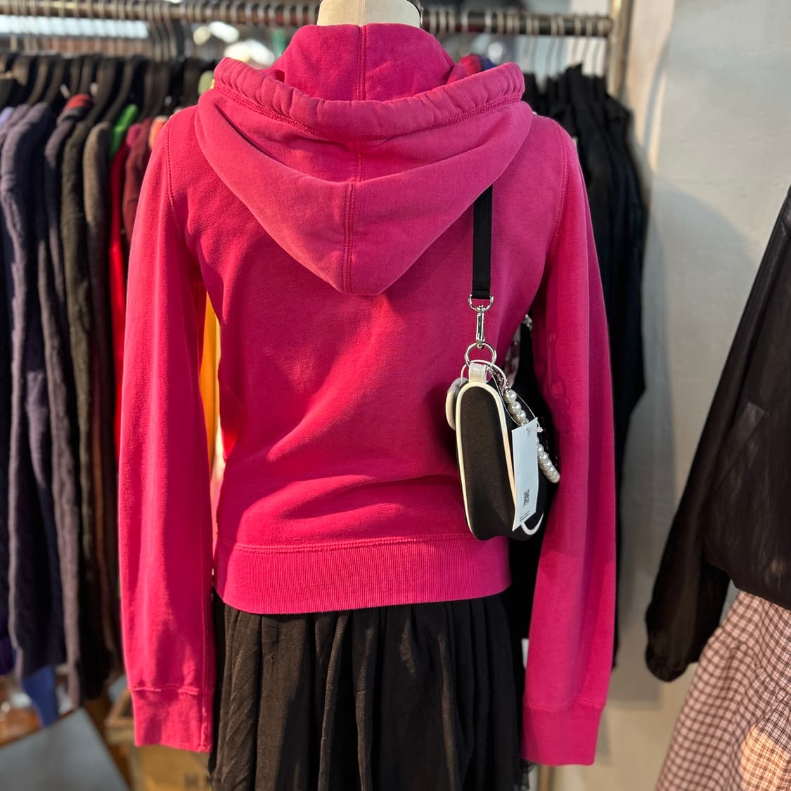 Abecrombie Pink Zip-Up Hoodie 상품이미지6