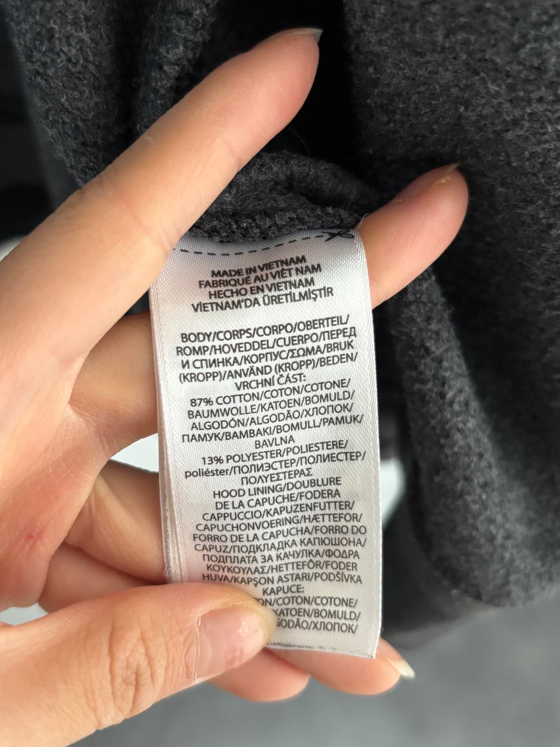 Polo 폴로 랄프로렌 신형 큐알 블랙 카모 후드집업 상품이미지8