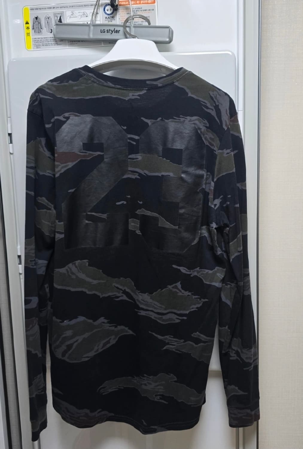 나이키 밀리터리 조던 카모 긴팔 티셔츠 사이즈 100 상품이미지4