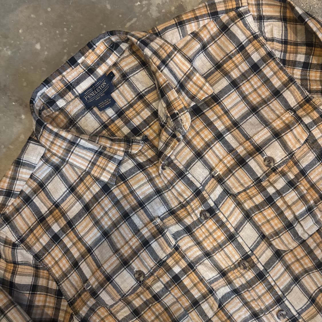 펜들턴 메리노 울 체크 셔츠 상품이미지4