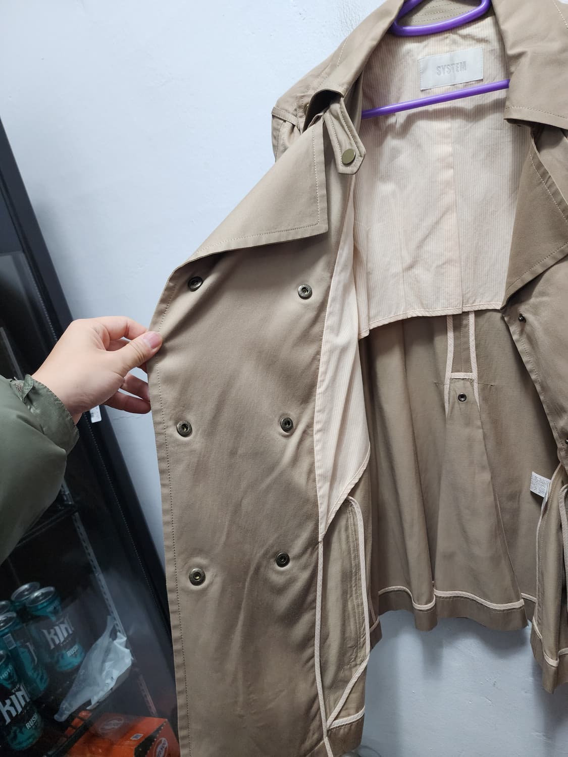 SYSTEM 시스템 트렌치코트 상품이미지7