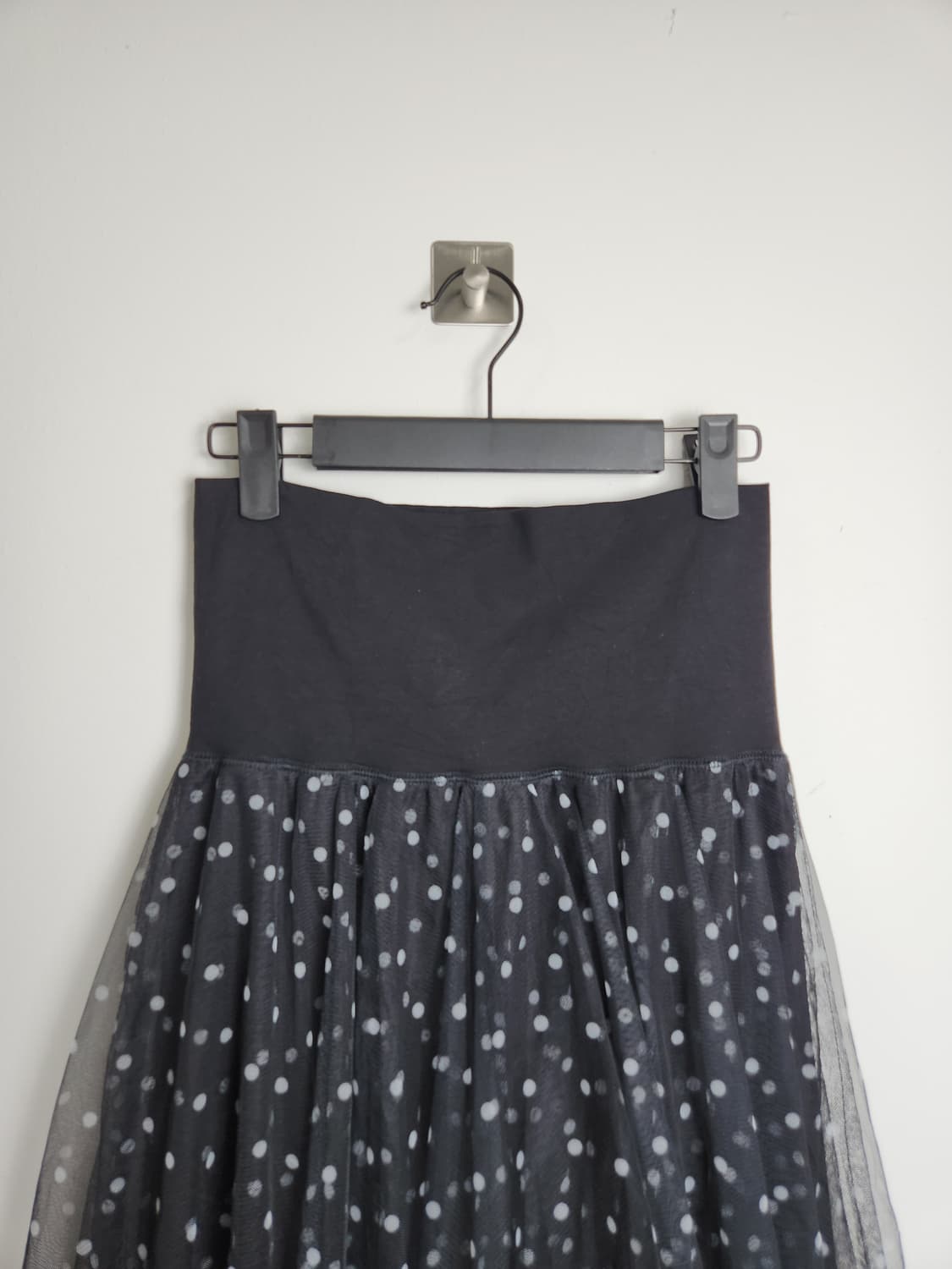 도트 샤 롱 스커트 상품이미지7