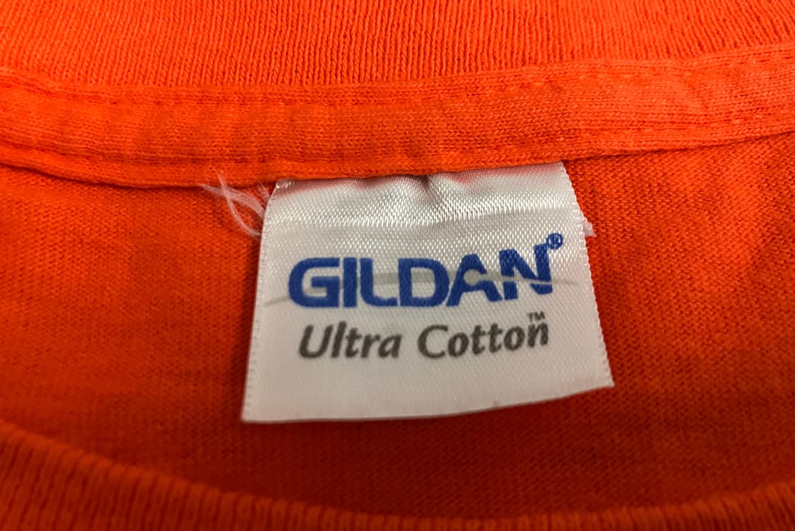 GILDAN 길단 핫도그 오렌지 티셔츠 3XL 구제 빈티지 상품이미지4