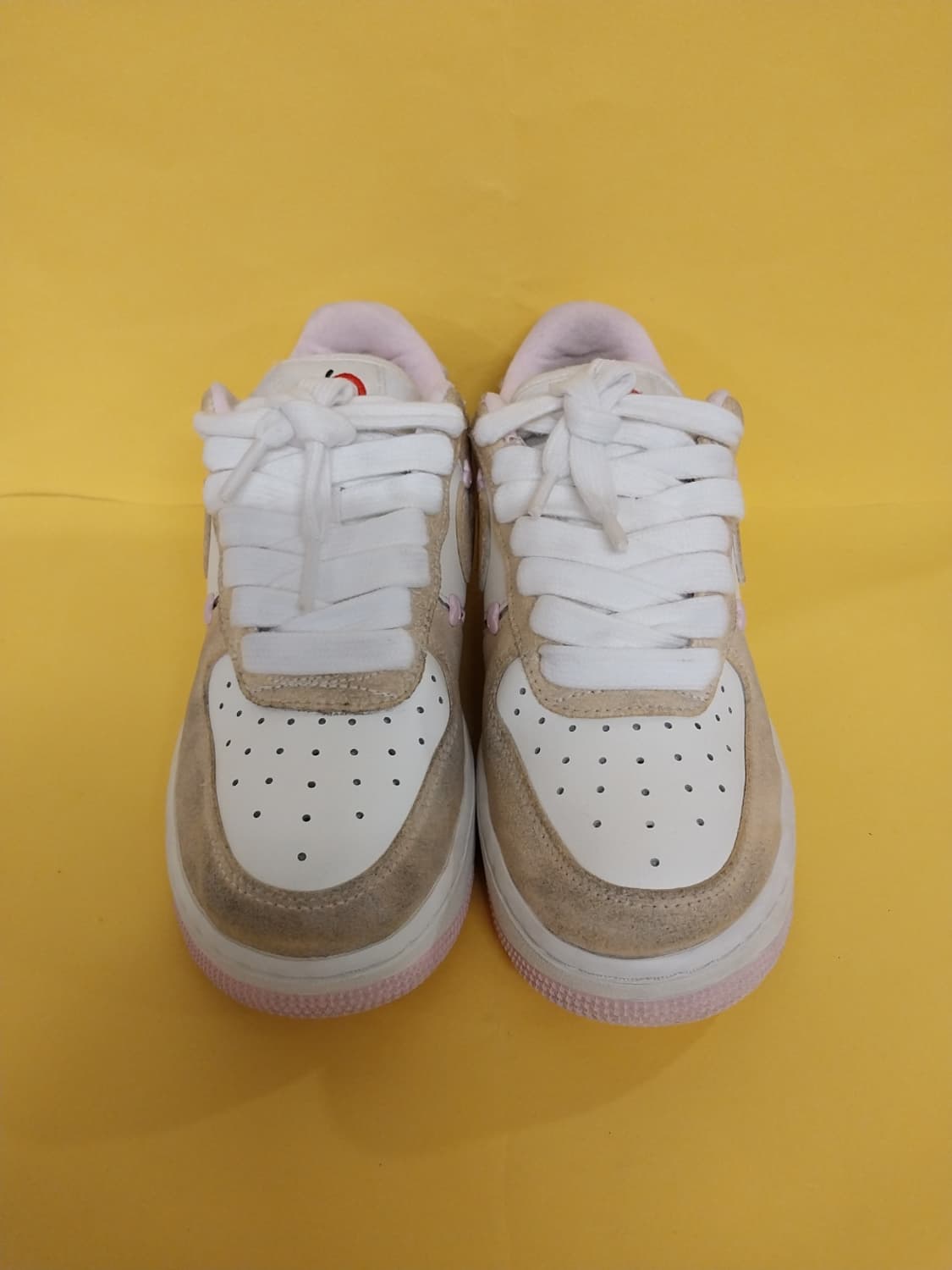 여성 나이키 에어포스1 발렌타인데이 핑크 폼 운동화 (235) 상품이미지2