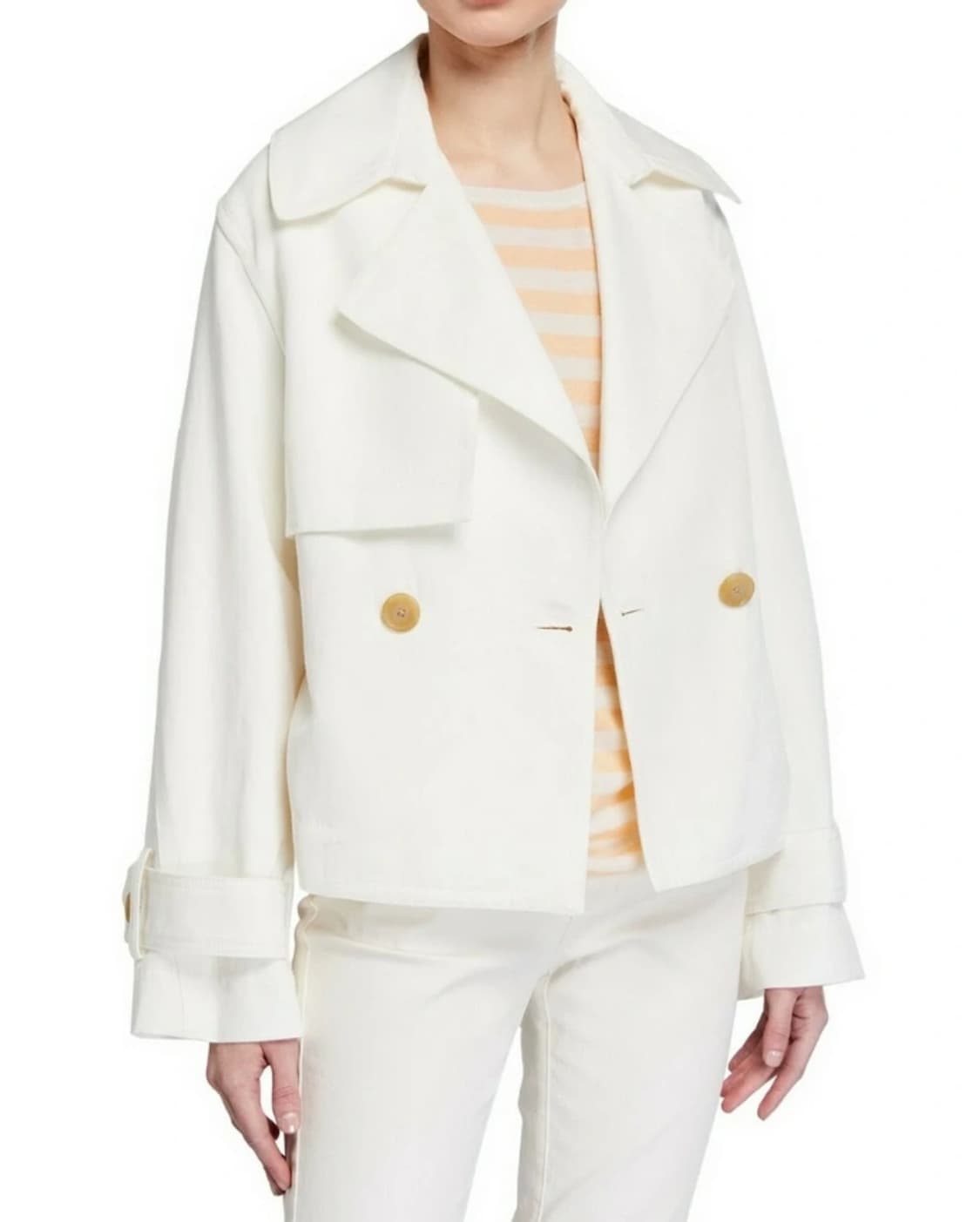 Vince 빈스 라펠 벨티드 숏 자켓 ~55 상품이미지2