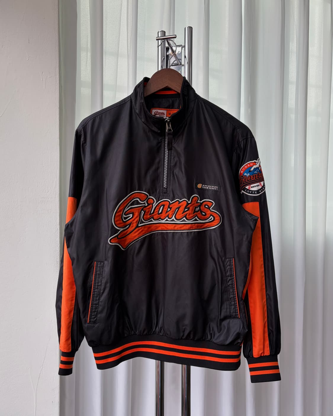 [M]롯데 자이언츠 춘추용 베이스볼 바람막이 자켓 상품이미지2