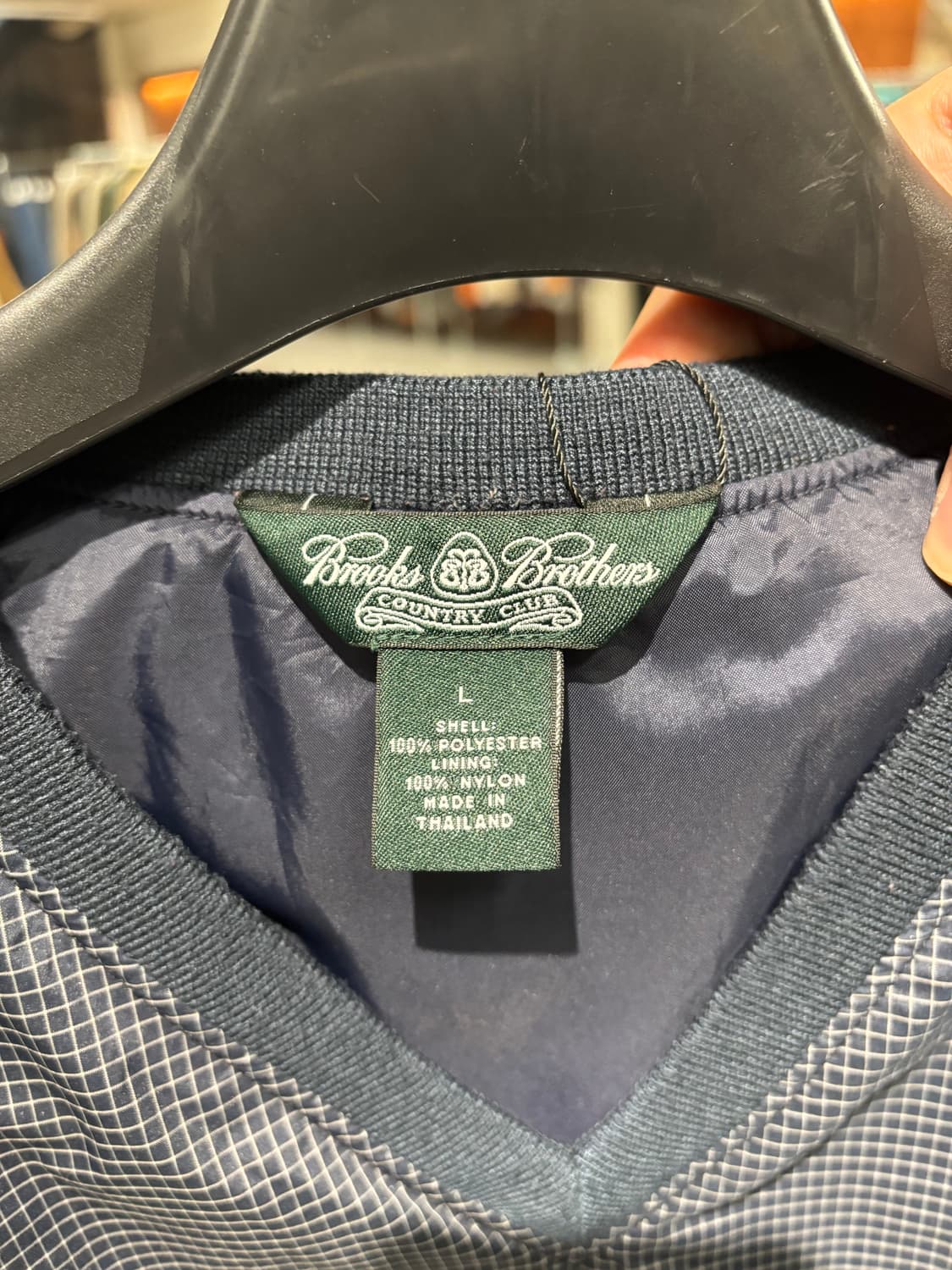 빈티지 바람막이 웜업 조끼   상품이미지8