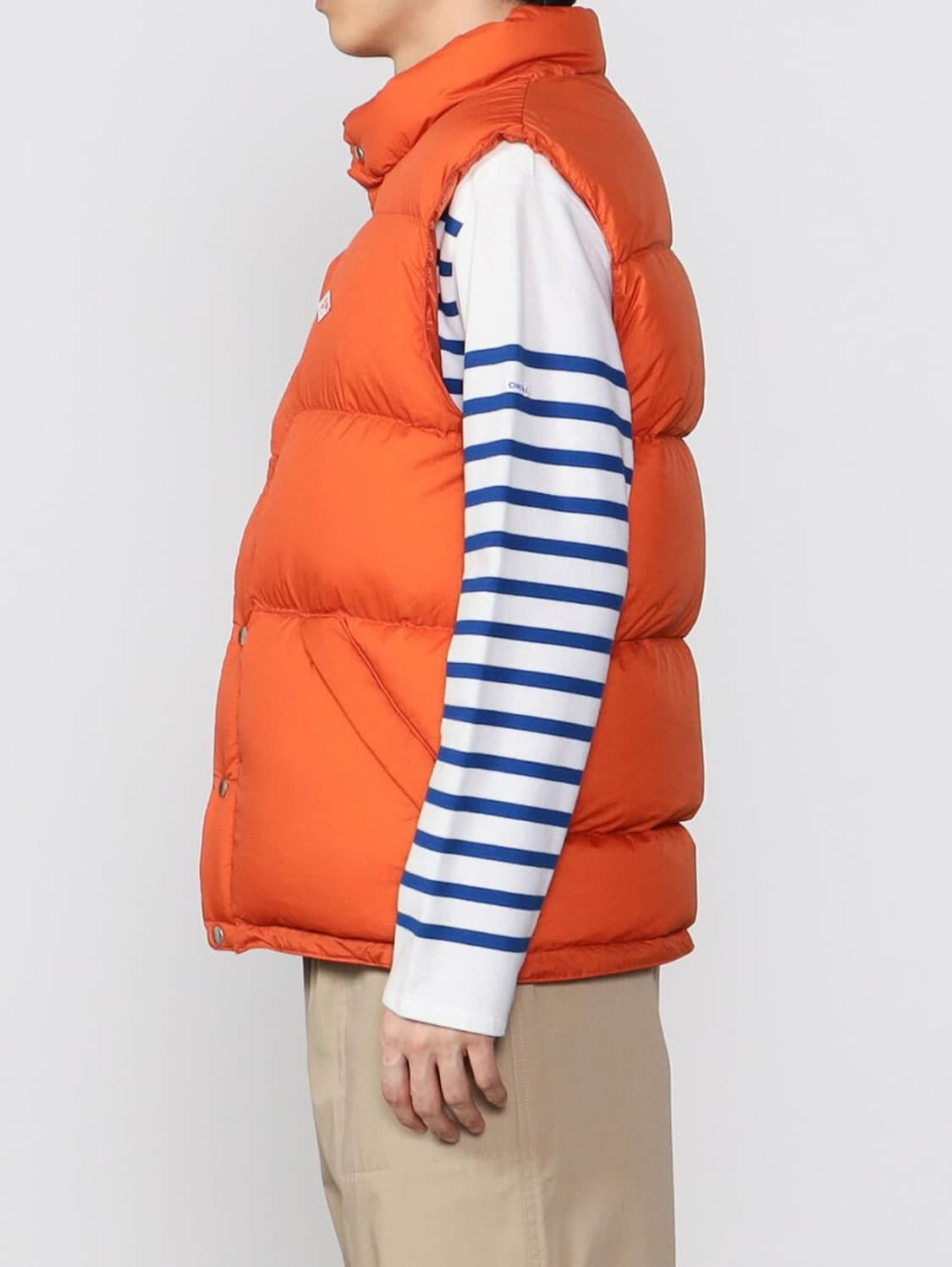 단톤 패딩조끼 상품이미지2