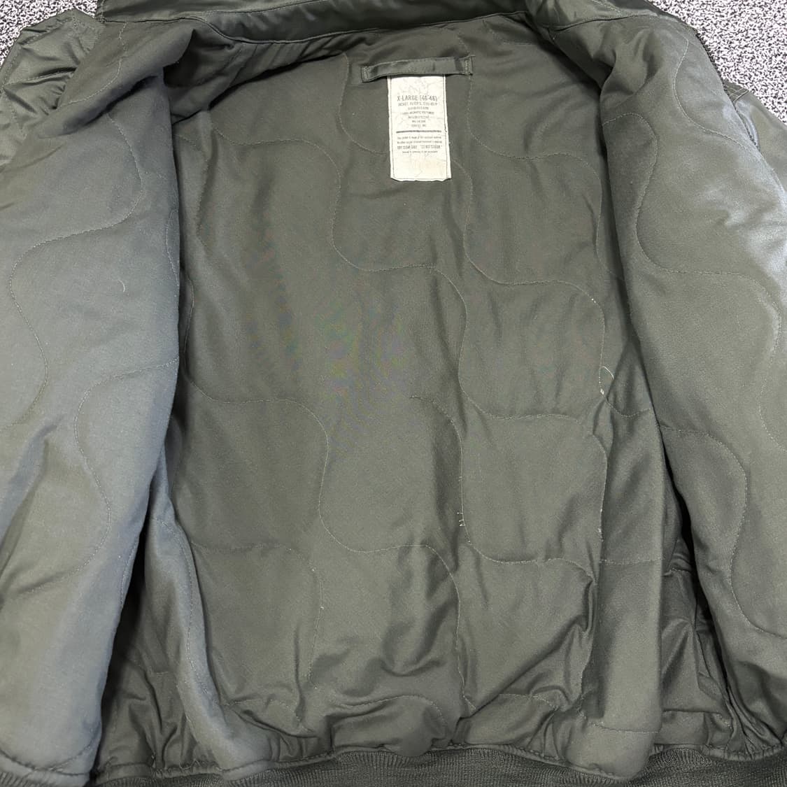 90s 오리지널 cwu 45p 플라이트 자켓 상품이미지3