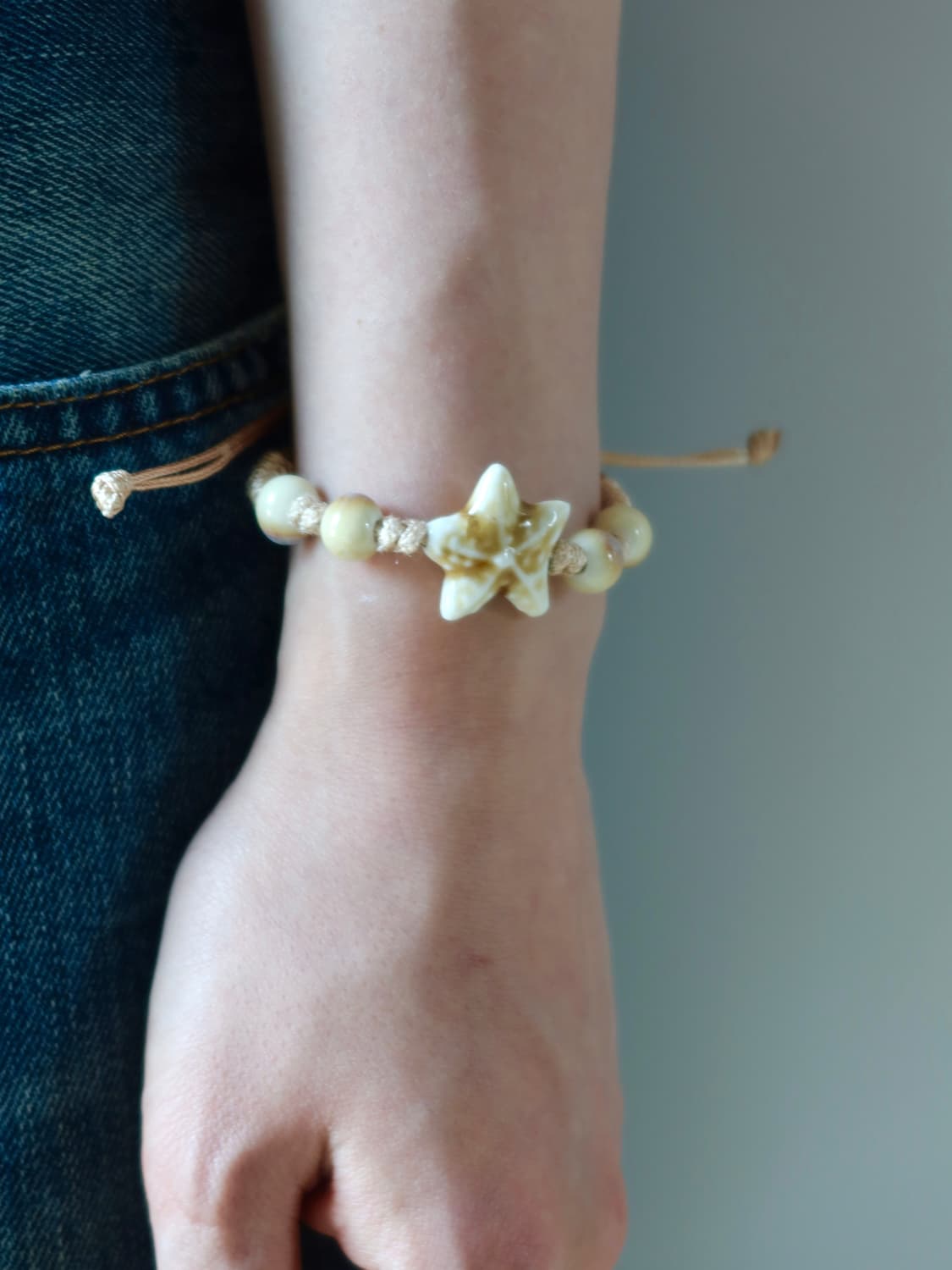 shell beaded bracelet 상품이미지1