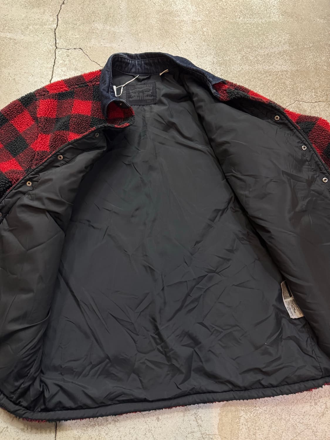 리바이스 쉐르파 셔츠 자켓 상품이미지6