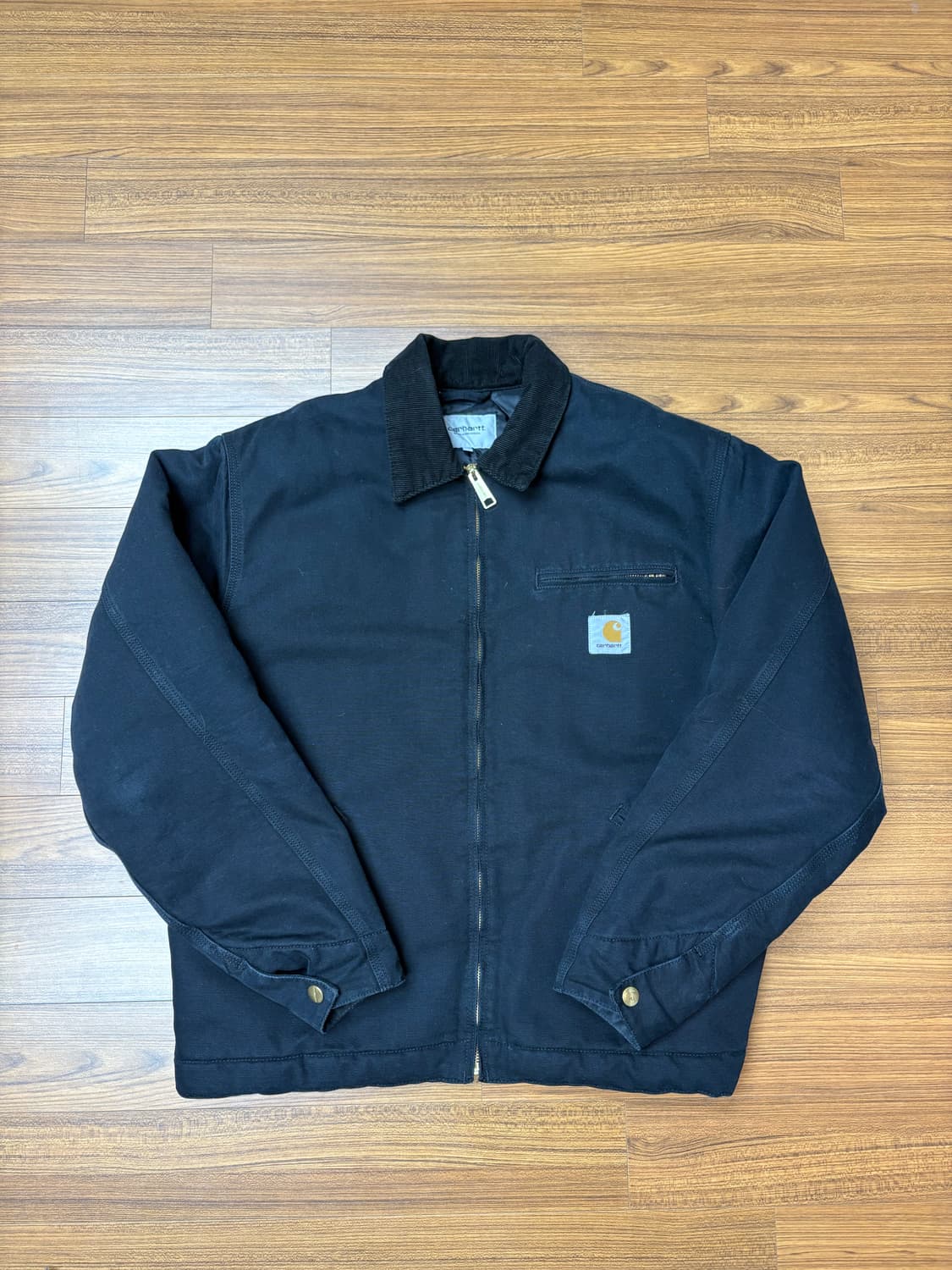 칼하트wip 디트로이트자켓 블랙 m 겨울 상품이미지1