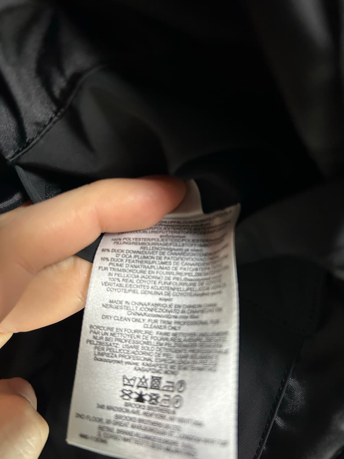 브룩스 브라더스 덕다운 패딩 상품이미지6